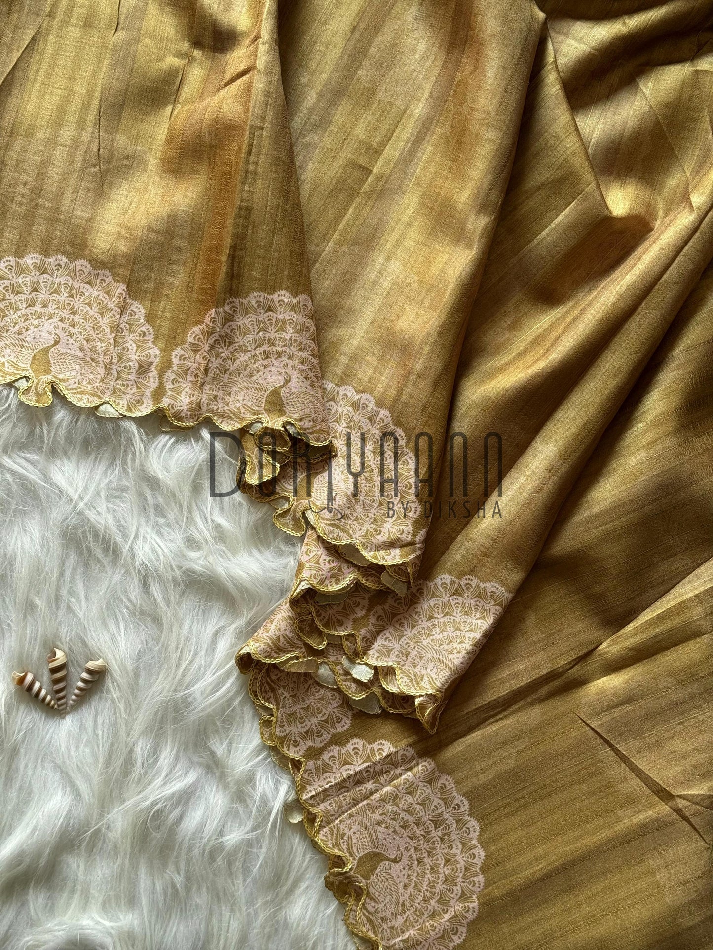 Premium Tussar Silk Saree