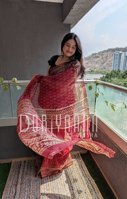 Elegant Chanderi Cotton Saree