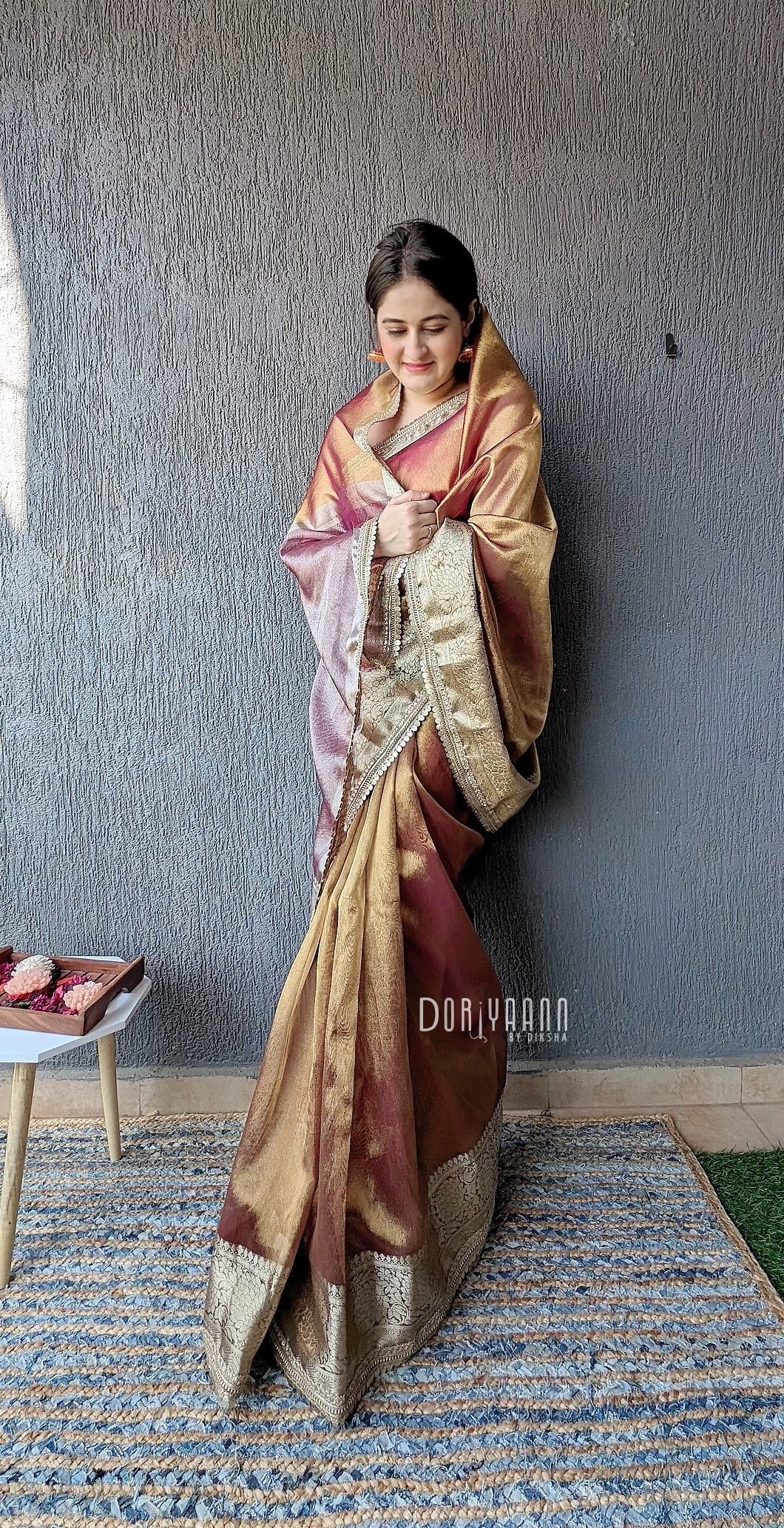 Organza Silk Tissue Saree