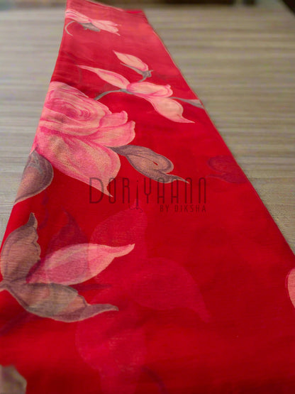 Pure Chiffon Saree