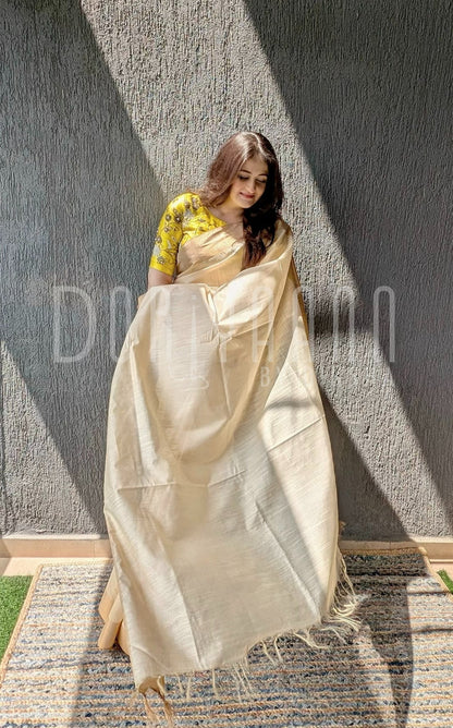 Sophisticated Bapta Tussar Silk Saree