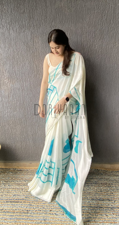 Premium Georgette Saree