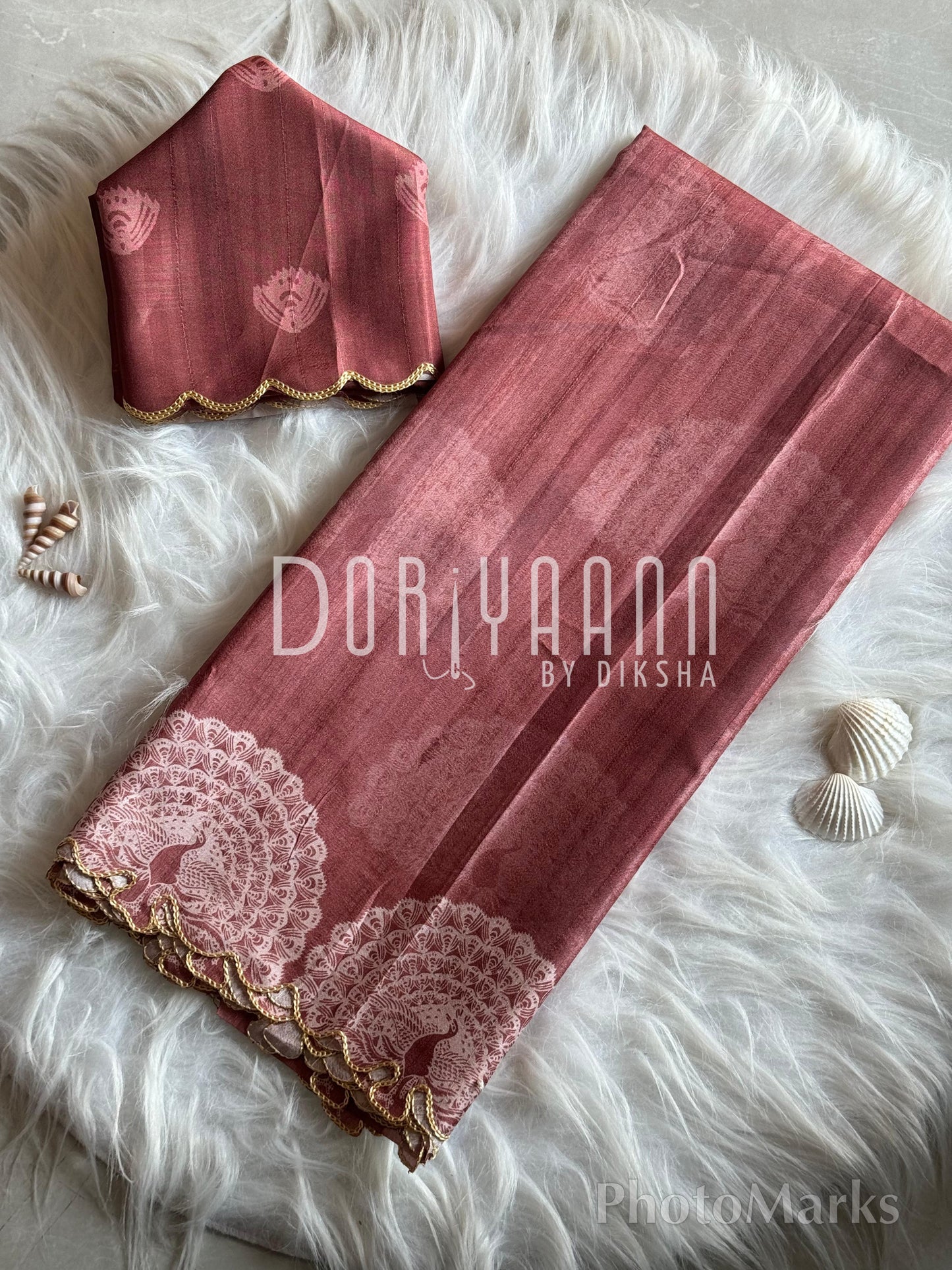 Premium Tussar Silk Saree