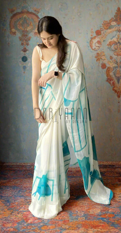 Premium Georgette Saree