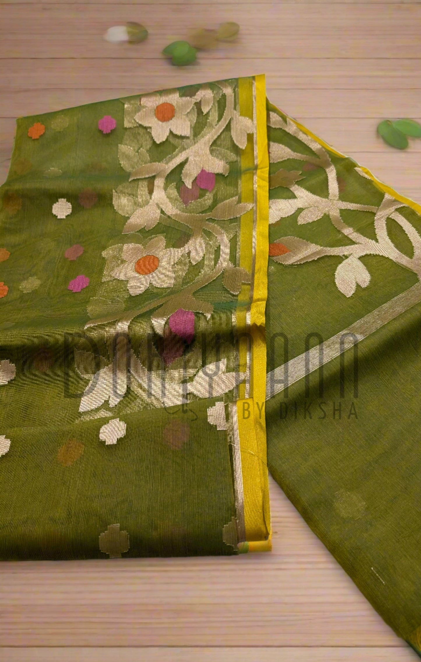 Muslin Jamdani Saree