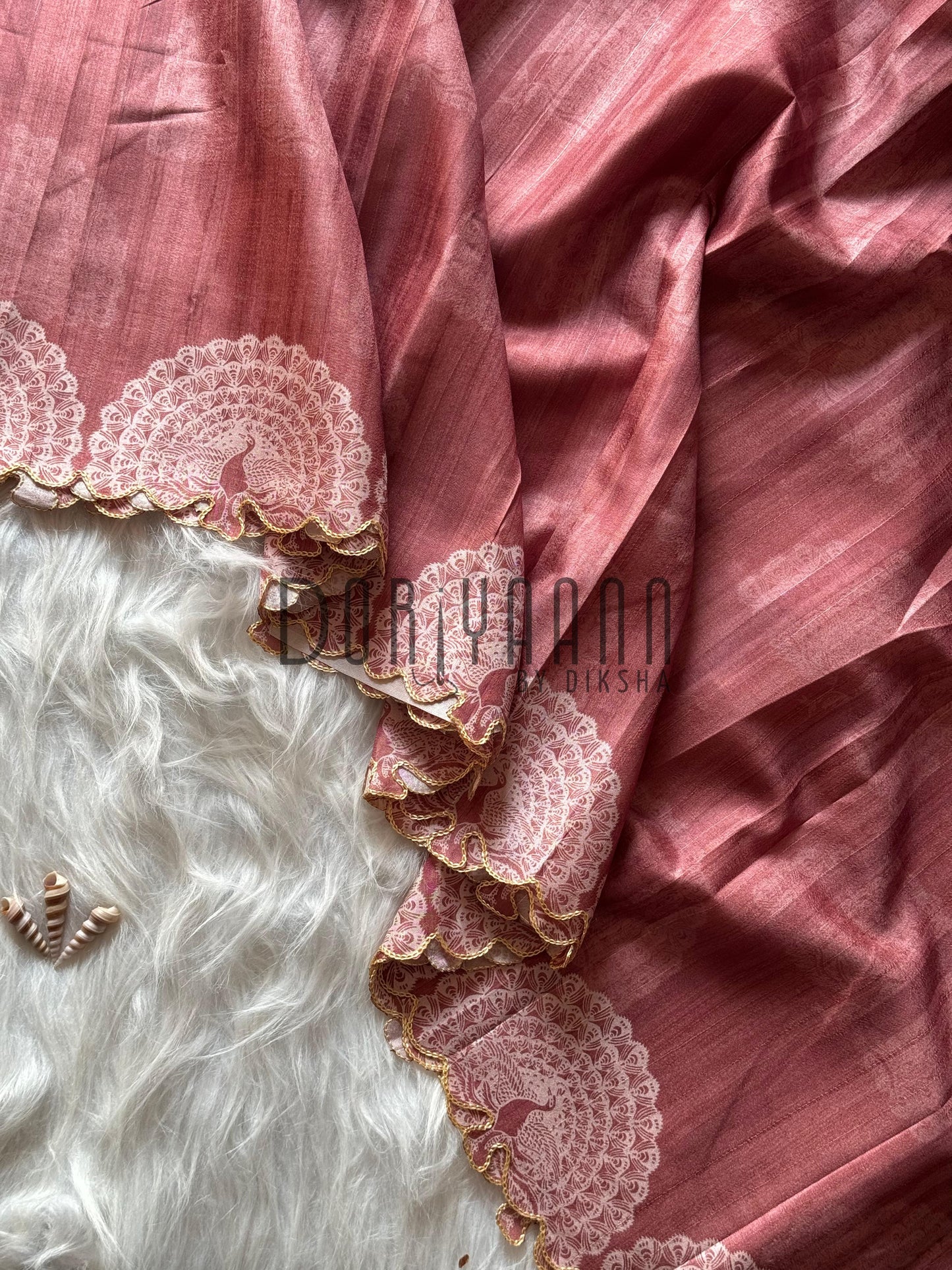 Premium Tussar Silk Saree